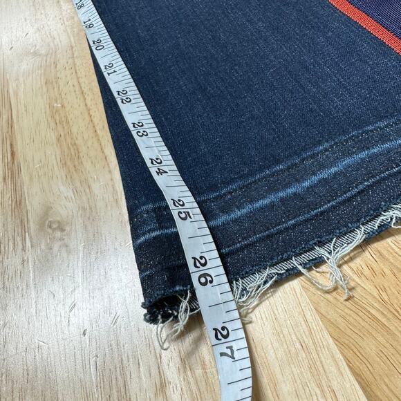 Veronica Beard Jeans NWOT Carolyn Baby Boot Jeans Side Stripe Size 24 Button Fly - Picture 10 of 10